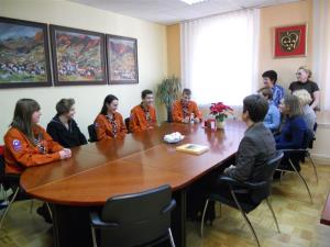 Obisk skavtov iz Črnomlja